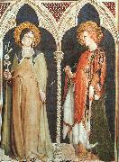 Simone Martini St.Clare and St.Elizabeth of Hungary USA oil painting artist